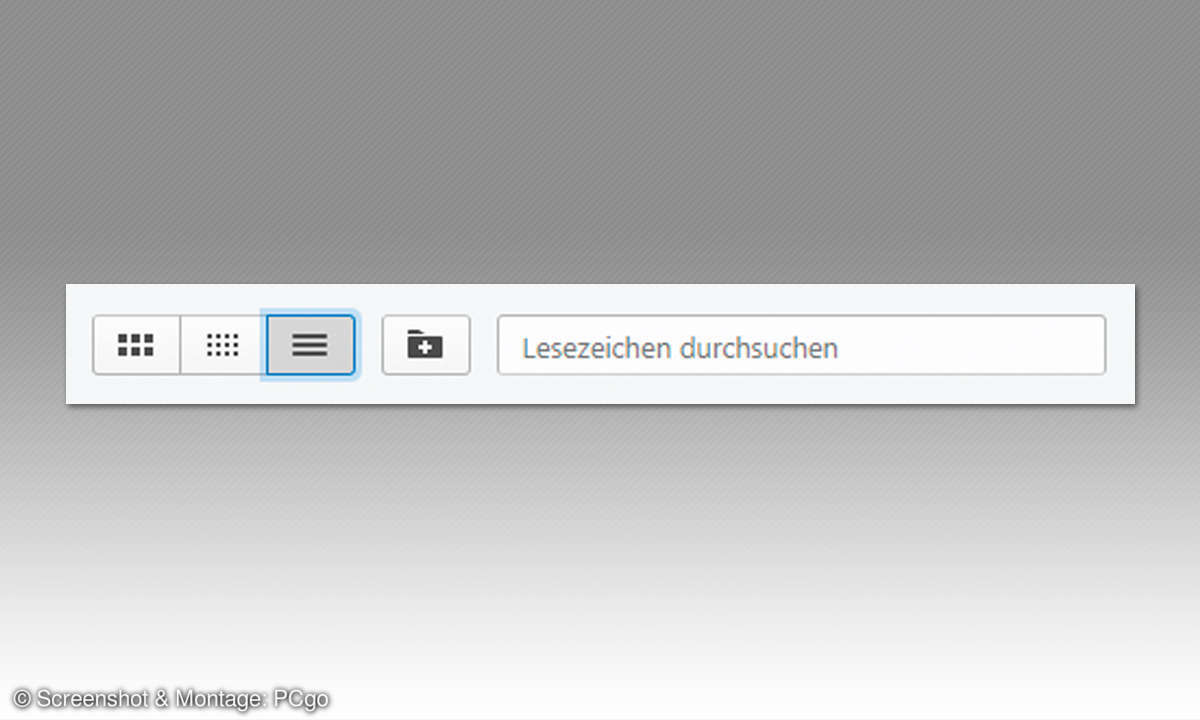 Opera Version 60: Lesezeichen verwalten