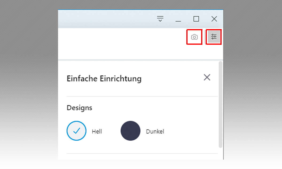 Opera Version 60: einfache Einrichtung und Kamera-Symbol