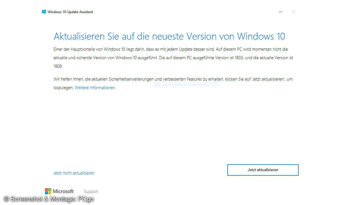 Windows 10: Kostenlos installieren - Updates einspielen