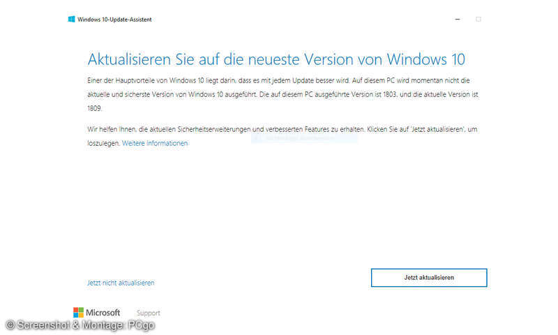 Windows 10: Kostenlos installieren - Upgrade per Assistent & Update ...