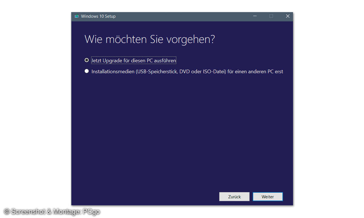 Windows 10: Kostenlos installieren - Direkt installieren oder Medium erstellen