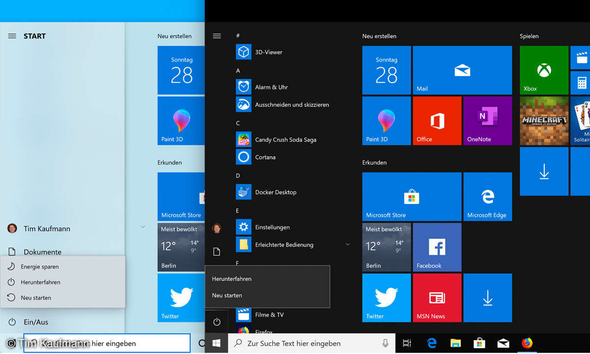Windows 10: Mai Update 2019 - Neuerungen in Version 1903