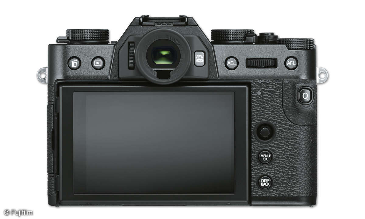 Fujifilm X-T30 im Test - Rückansicht