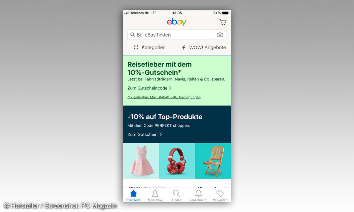 Ebay App - Download für iOS / Android