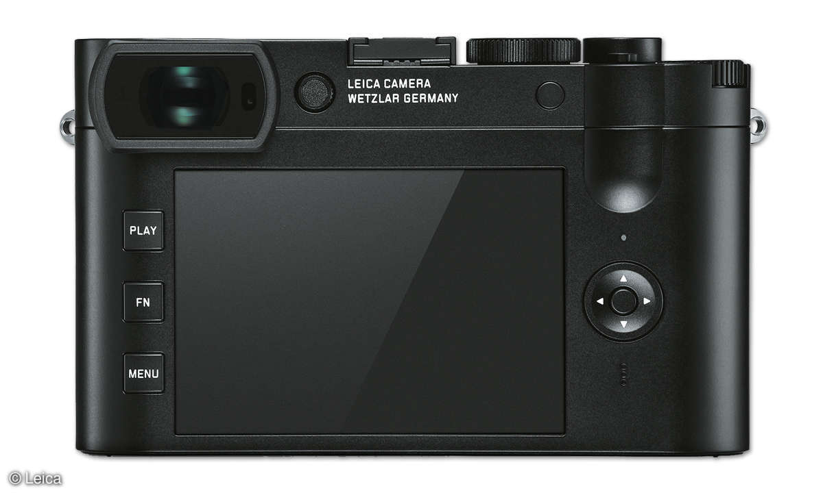 Leica Q2 im Test - Rückansicht