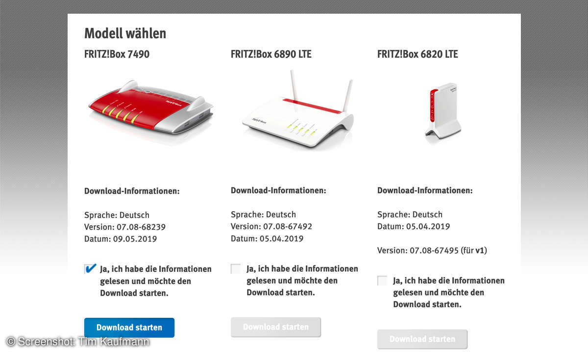 Fritzbox: Labor installieren