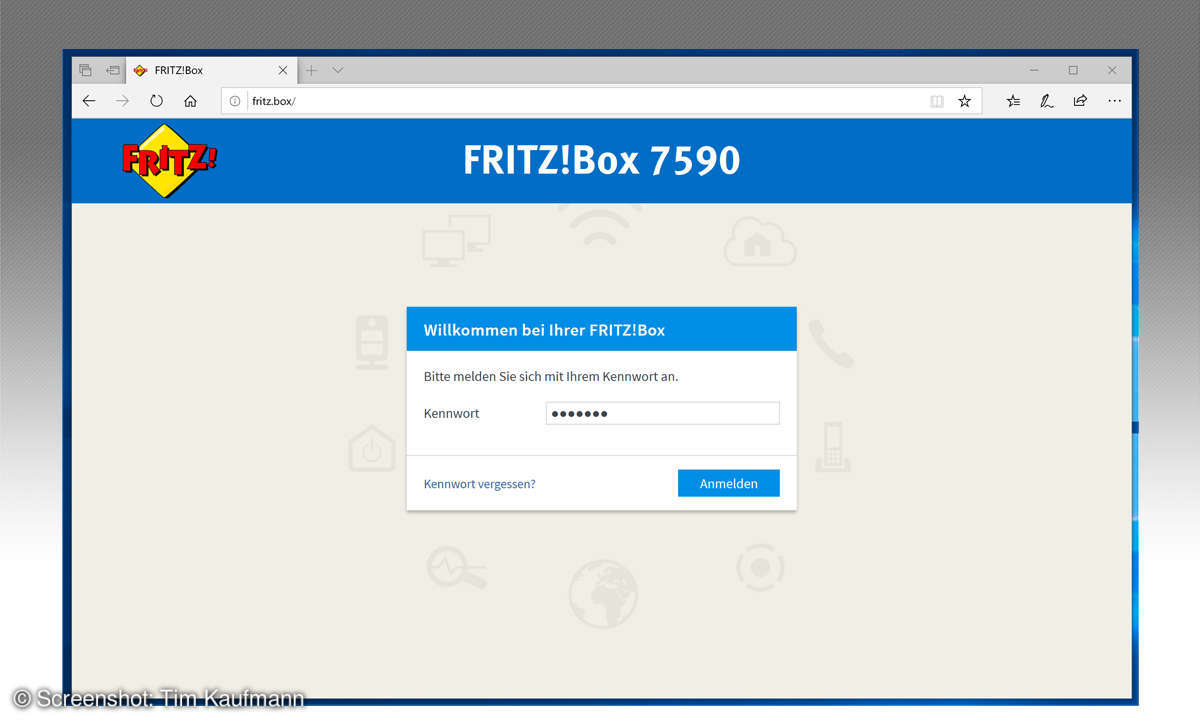 Fritzbox: Labor installieren