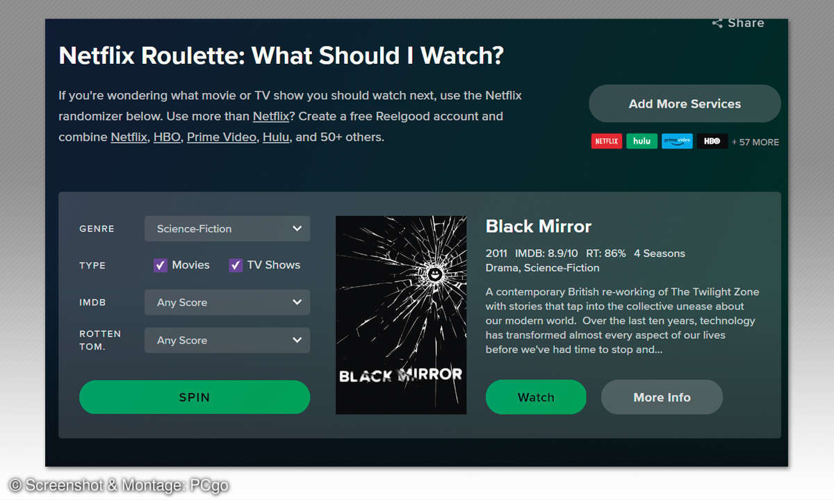 10 Tipps zu Netflix: Besser und mehr sehen - Netflix Roulette