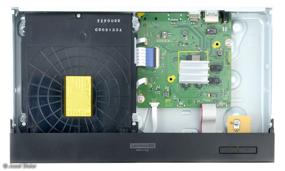 Panasonic DP-UB154 im Test - Innenansicht
