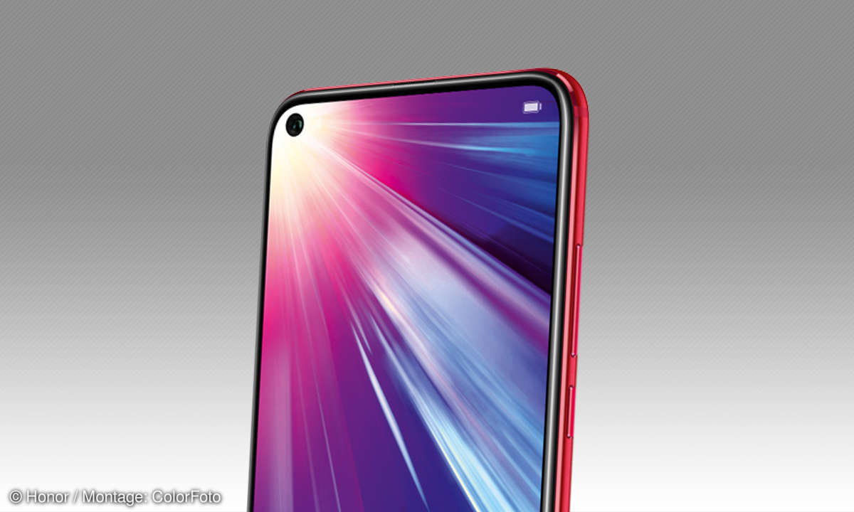 Samsung S10+ vs. Honor View 20: Frontkamera Honor View 20