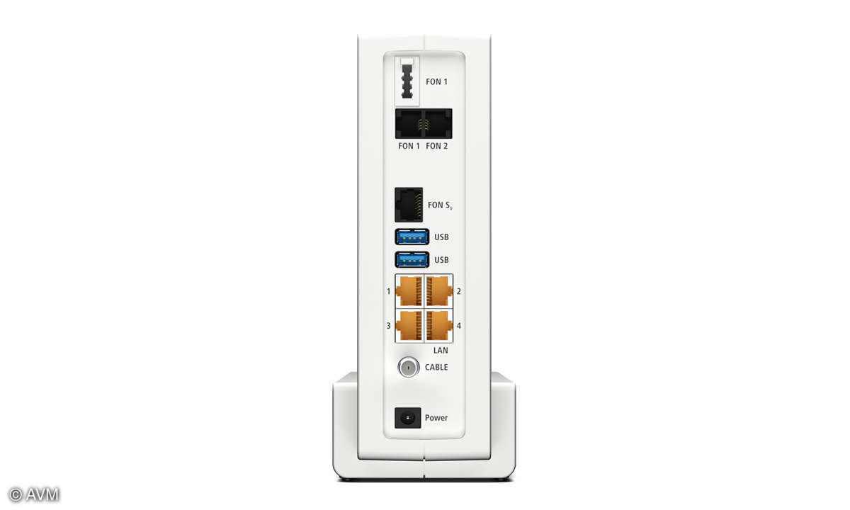 6 WLAN-Router im Vergleich: AVM Fritzbox 6591 Cable