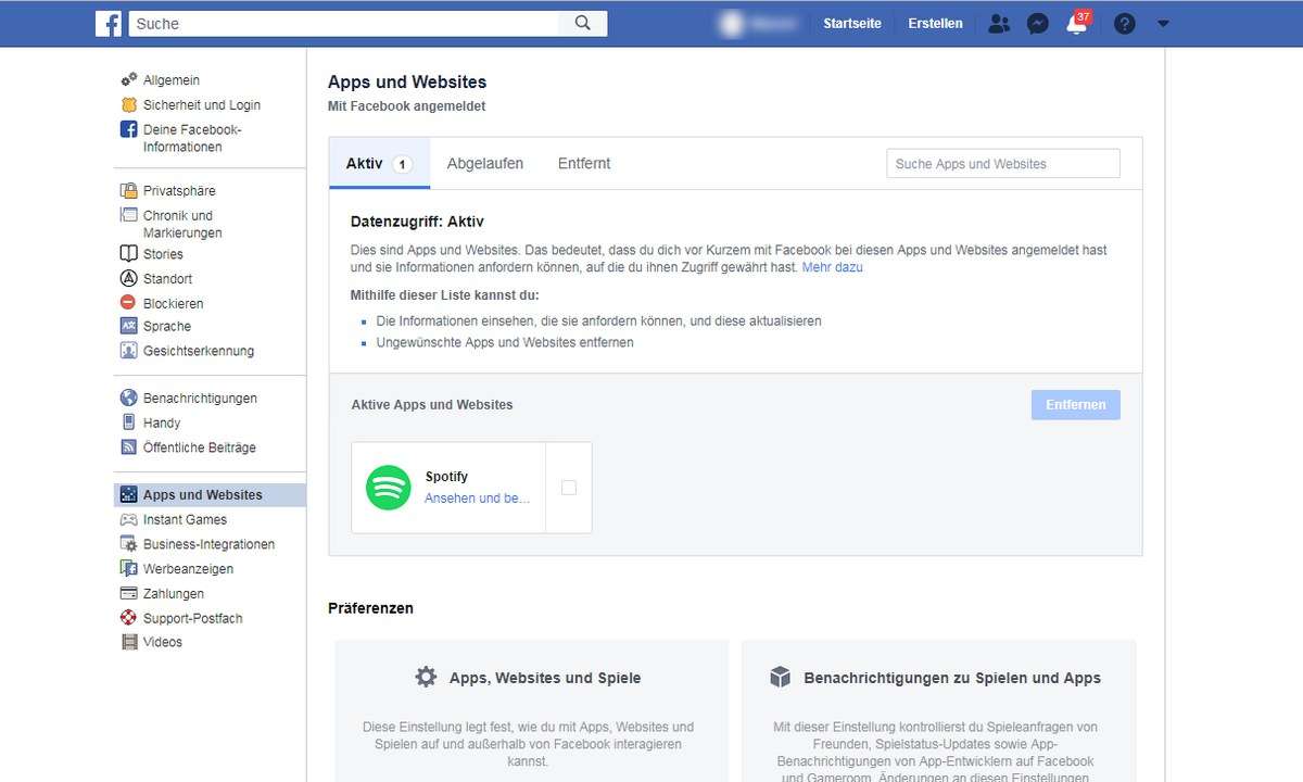 Facebook Apps Websites