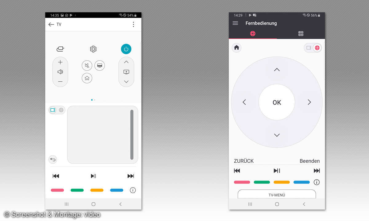 LG OLED65C9 im Test - App LG Smart ThinkQ