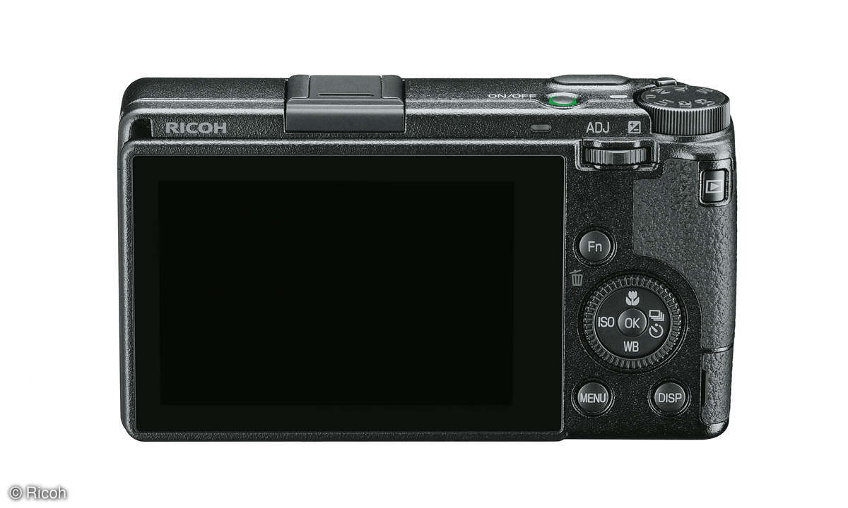 Ricoh GR III im Test: Rückseite mit Monitor