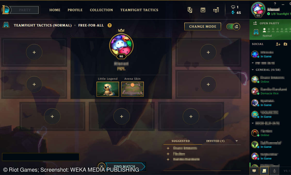 TFT Screenshot Lobby