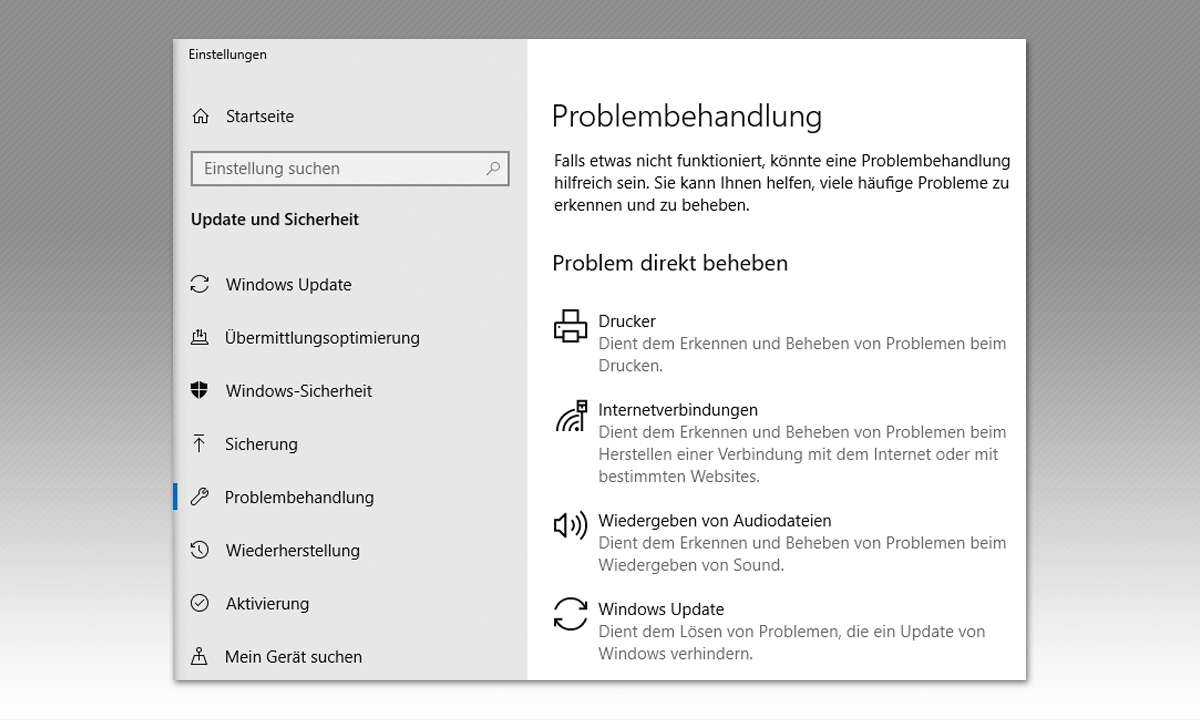 Druckerprobleme einfach lösen - Problembehebung mit Windows-Assistenten durchführen