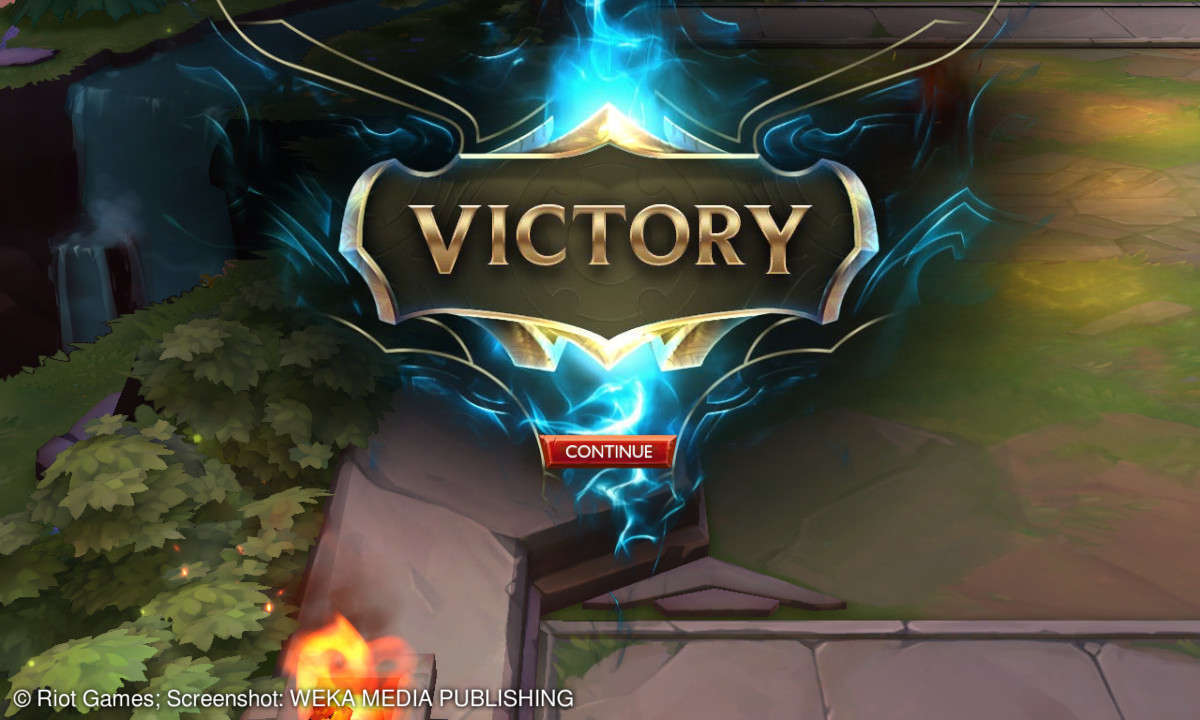 TFT Victory Screen