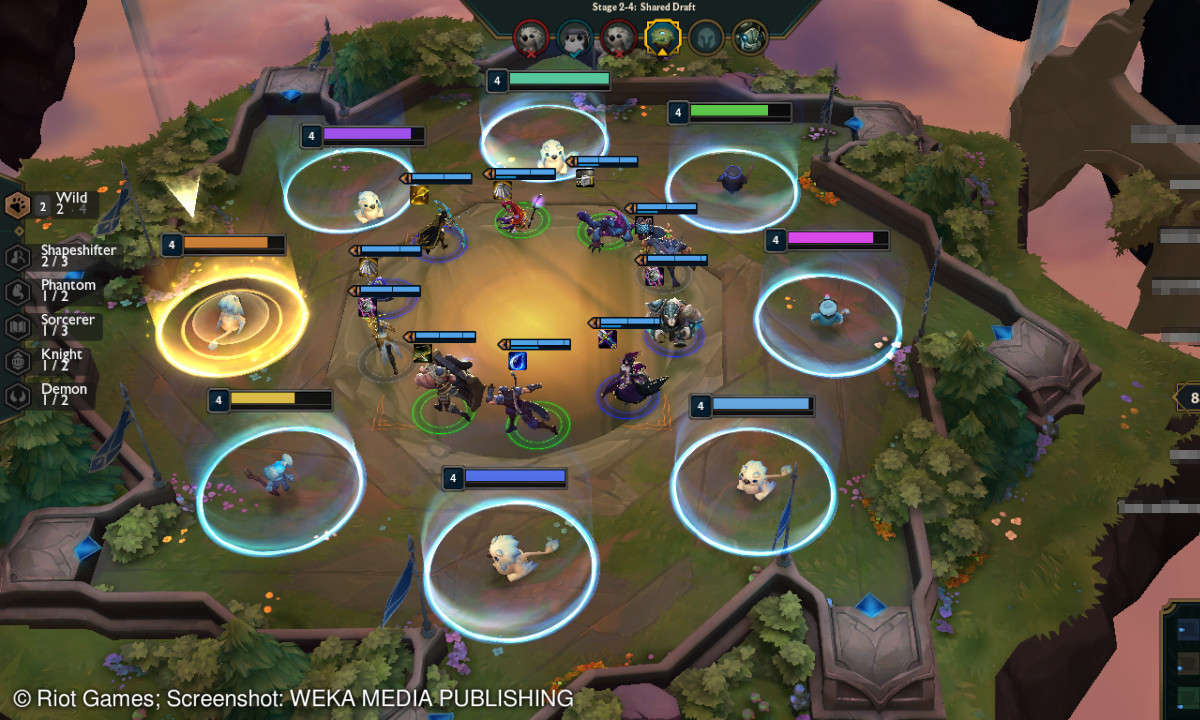 Shared Draft Teamfight Tactics