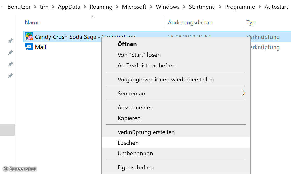 Windows 10: Apps im Autostart hinzufuegen und entfernen