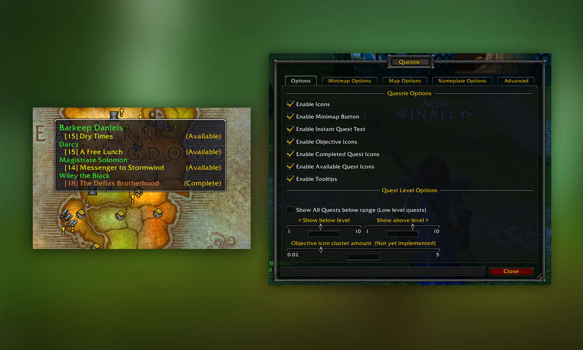 wow classic addon questie