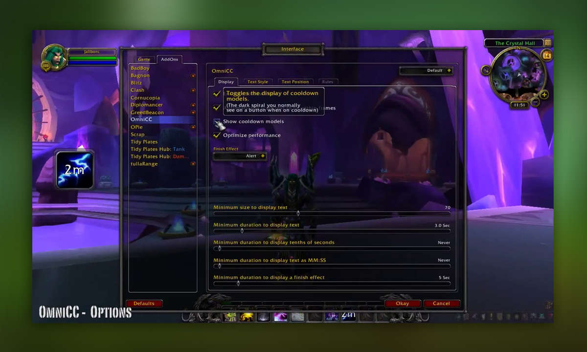 WoW Classic Addon OmniCC
