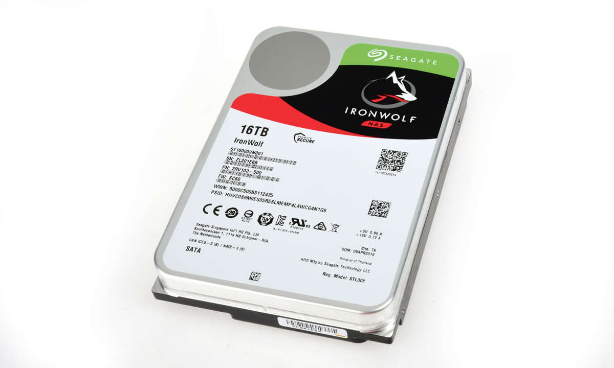 Seagate Iron Wolf NAS 16 TB im Test