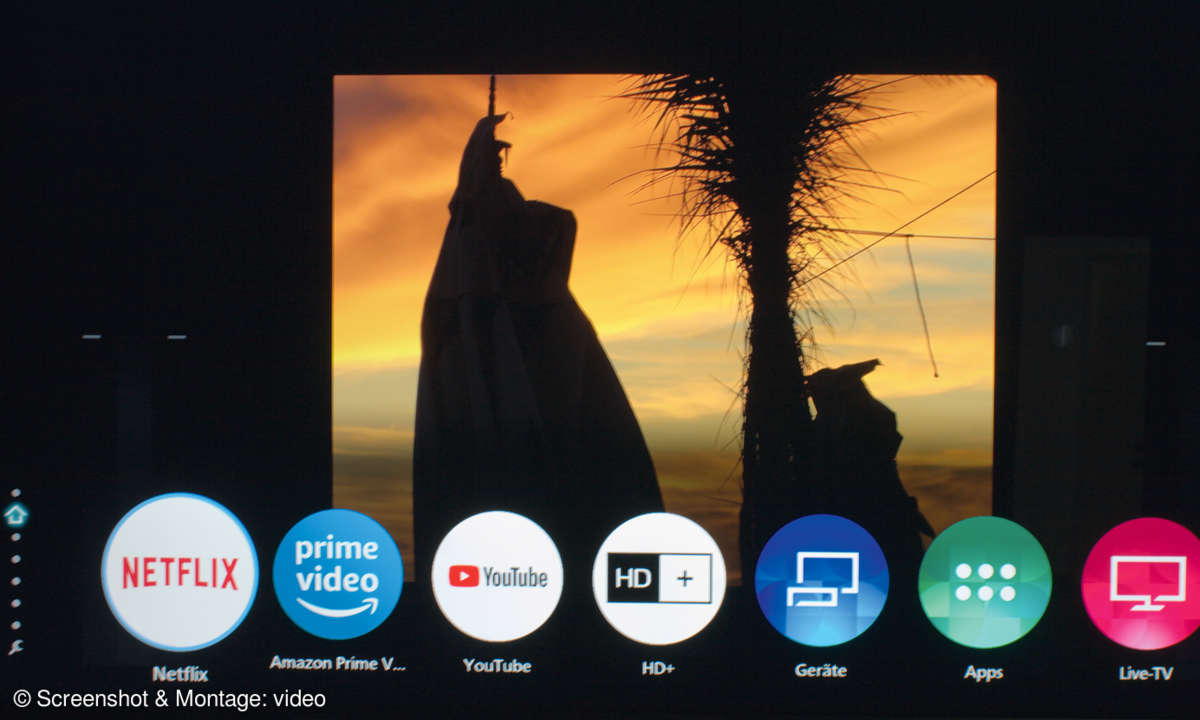 Panasonic TX-75GXW945 im Test - Screen Menü