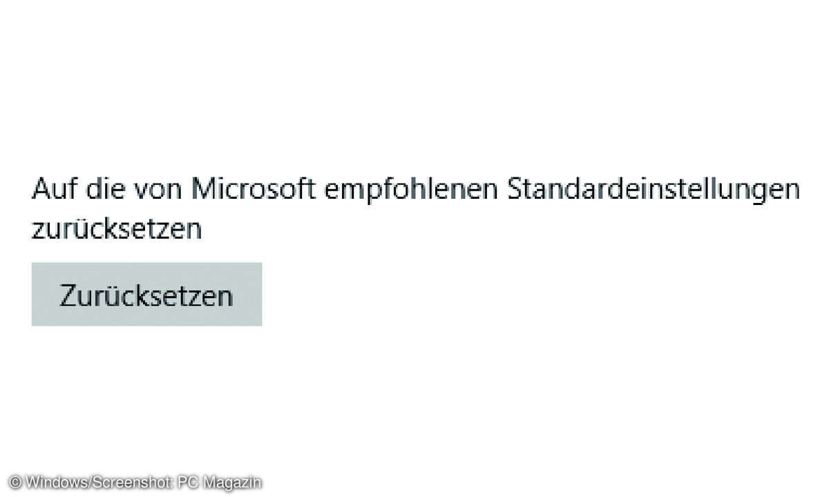 Zuordnung Wiederherstellen