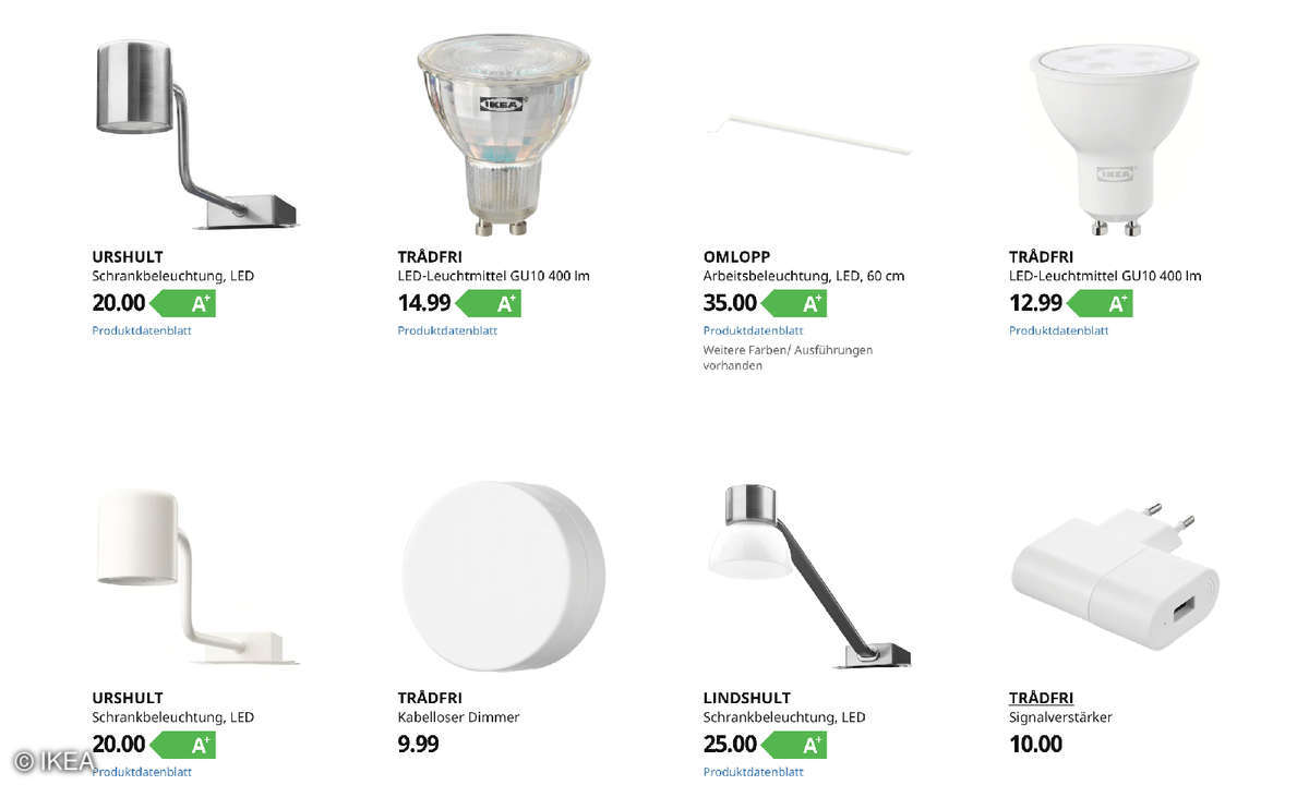 Weitere Beleuchtung IKEA