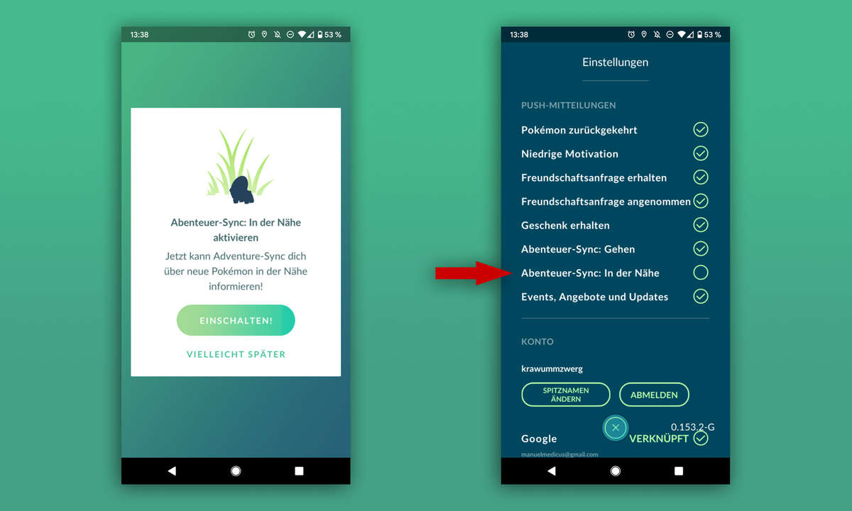 pokemon go abenteuer sync neue pokemon