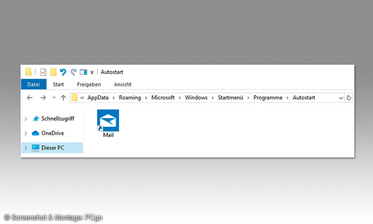 Windows 10 optimal und komfortabel einstellen - Screen App automatisch starten