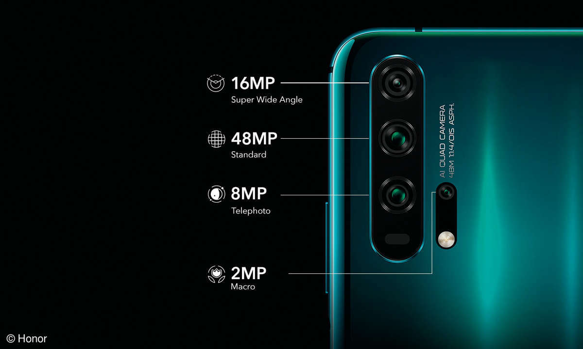 Honor 20 Pro: Kamera im Test - Kameras