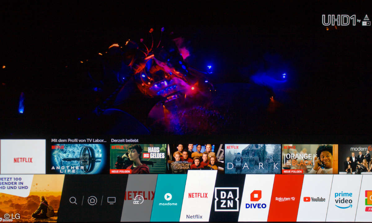 LG OLED65E97 screen 1