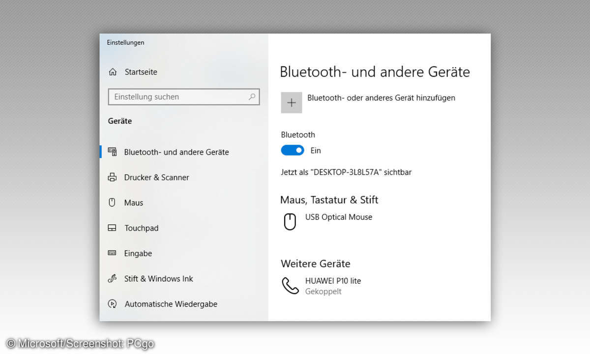 Bluetoothverbindung