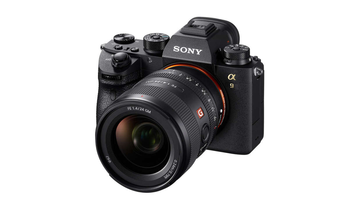 Sony SEL24F14GM an der Alpha 9