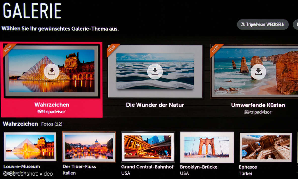 LG OLED 88Z9PLA im Test - LG Channels