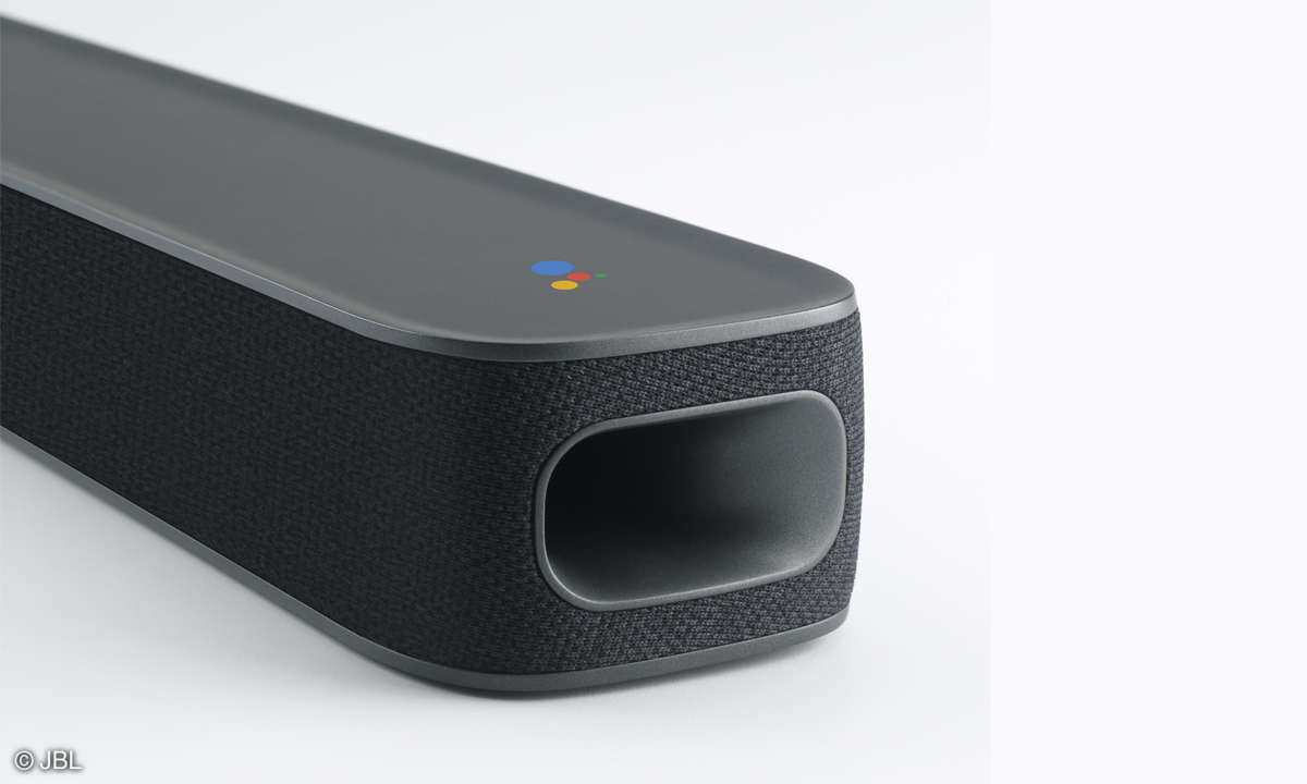 JBL Link Bar im Test- Bassreflexöffnung