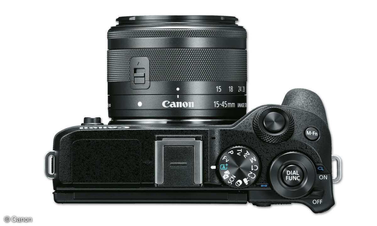 Canon EOS 90D und EOS M6 II im Vergleich - EOS M6 II Top
