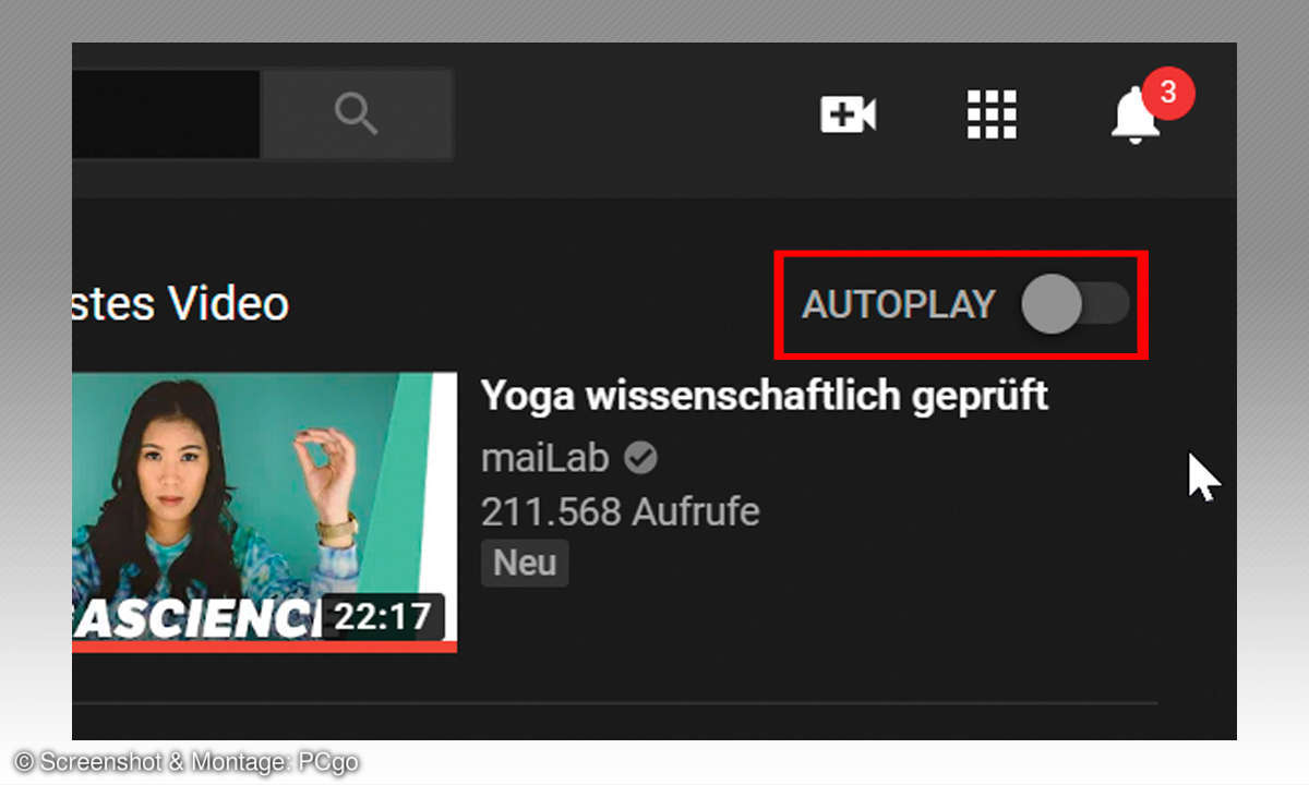 Klimafreundliche Energiespar-Tipps: Autoplay abschalten