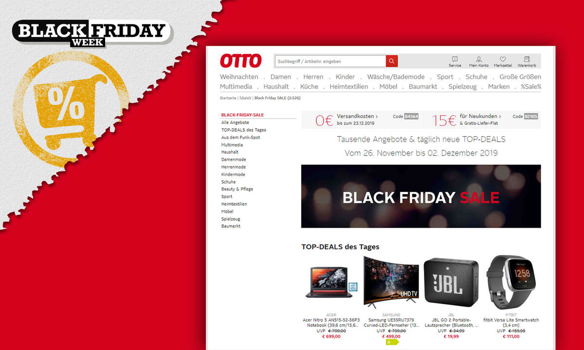 otto black friday 2019 angebote