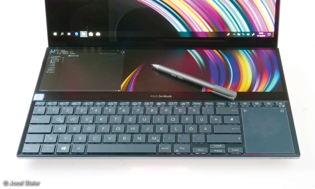 Asus ZenBook Pro Duo UX581G im Test - Zweites Display und Stift