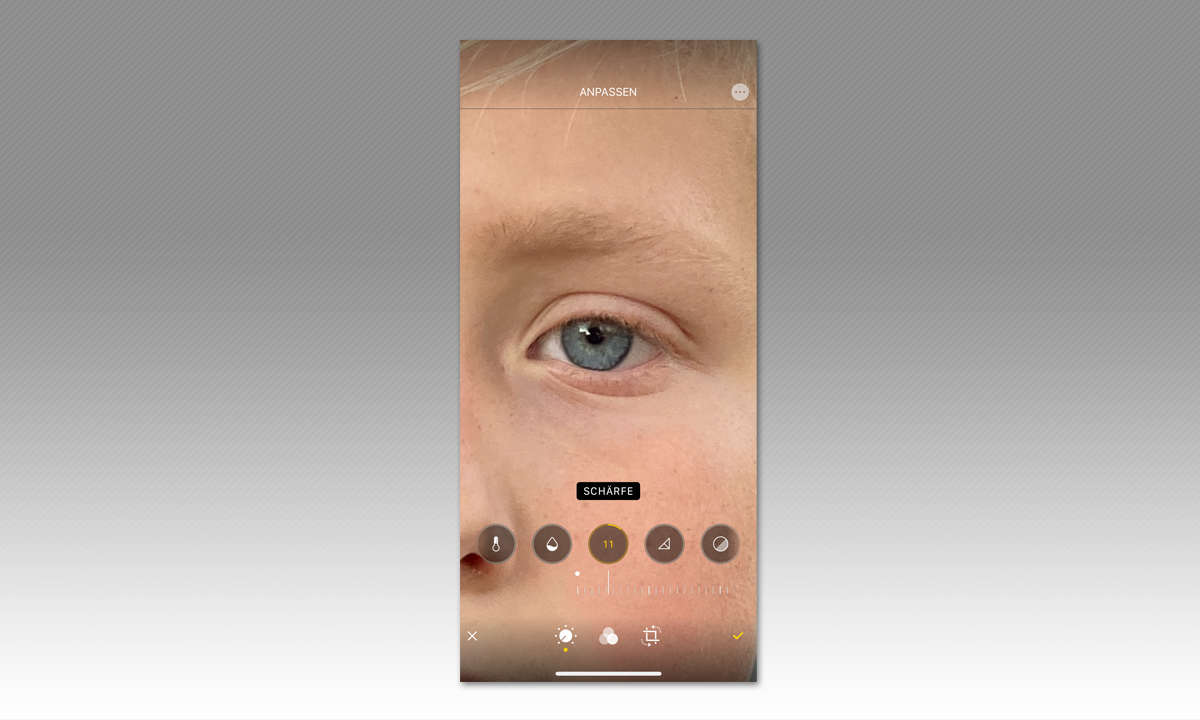 Apple iPhone 11 Pro: Kamera im Test - Bearbeitungsmodus