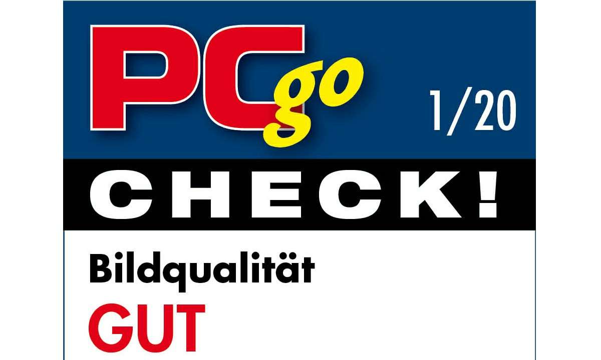 PCgo Check! 2020-01 Bildqualität gut