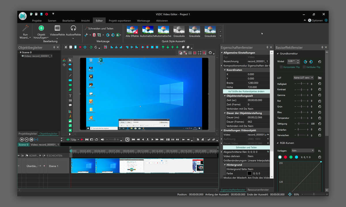 VSDC Free Video Editor