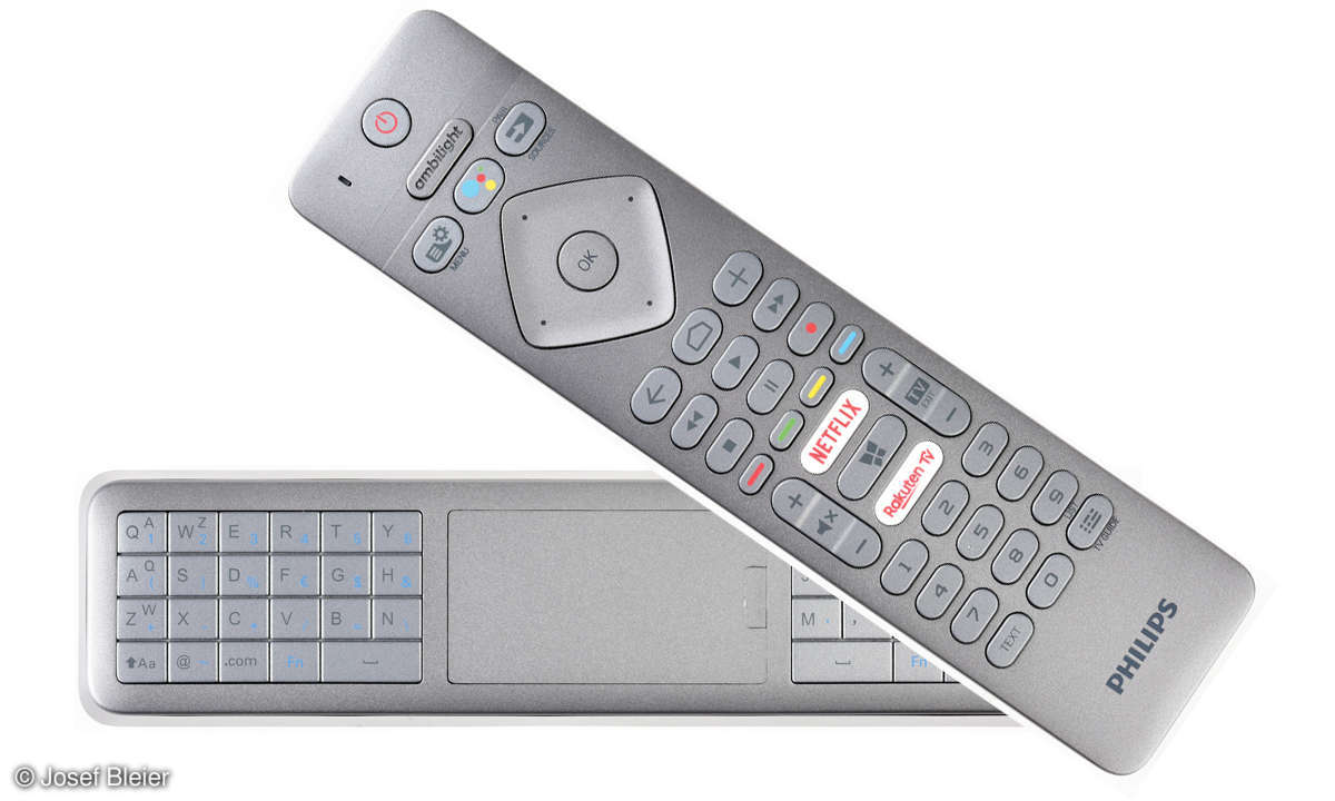 Philips 55OLED934 im Test - Fernbedienung