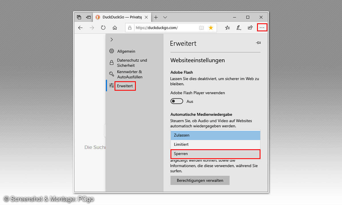 Edge-Browser: Automatische Medienwiedergabe deaktivieren - Komplett