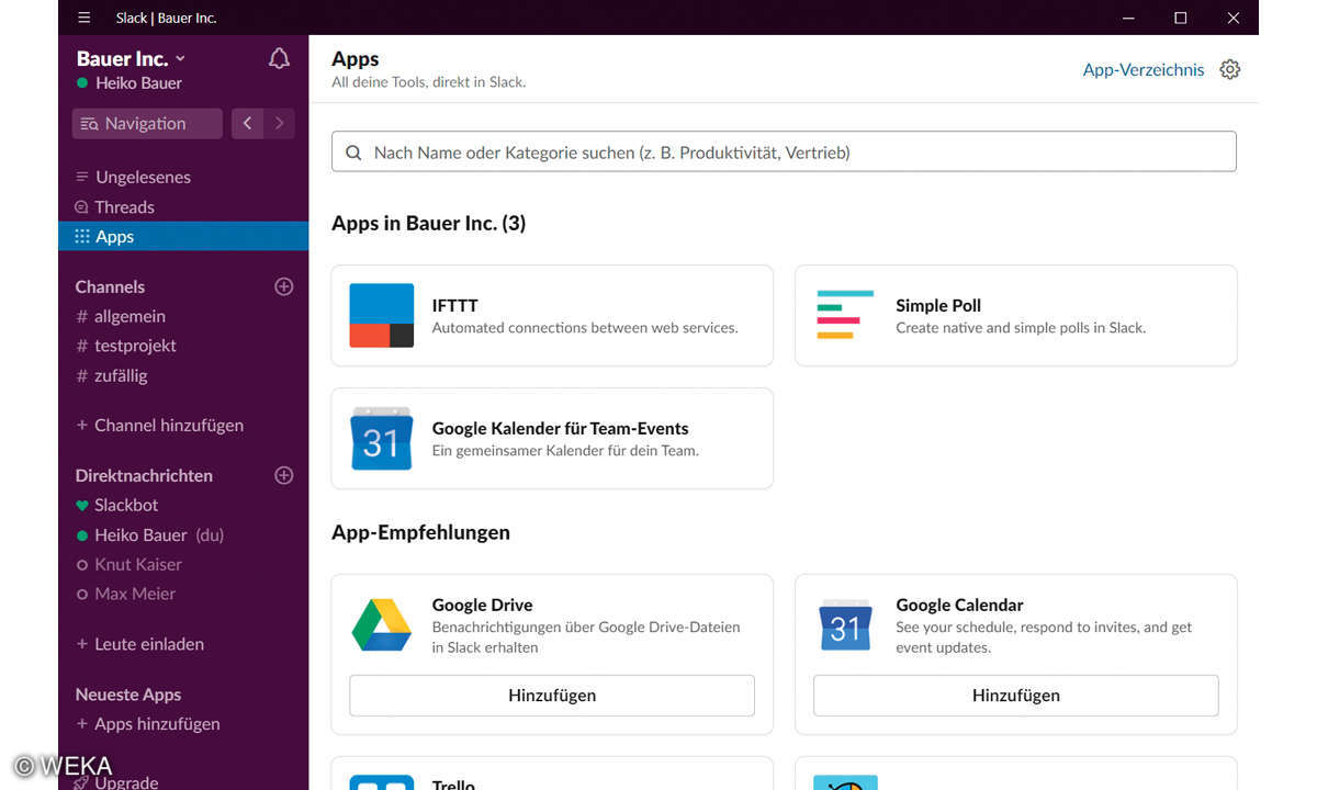 Slack Screenshot