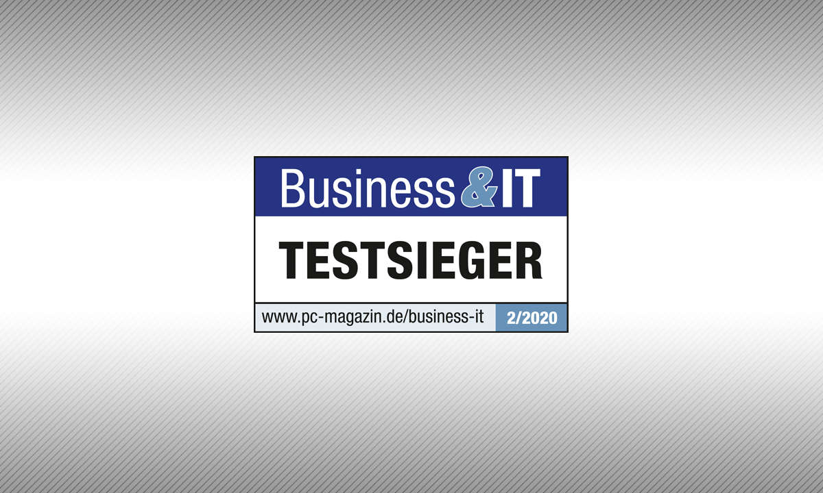 Testsiegel b&it Sieger