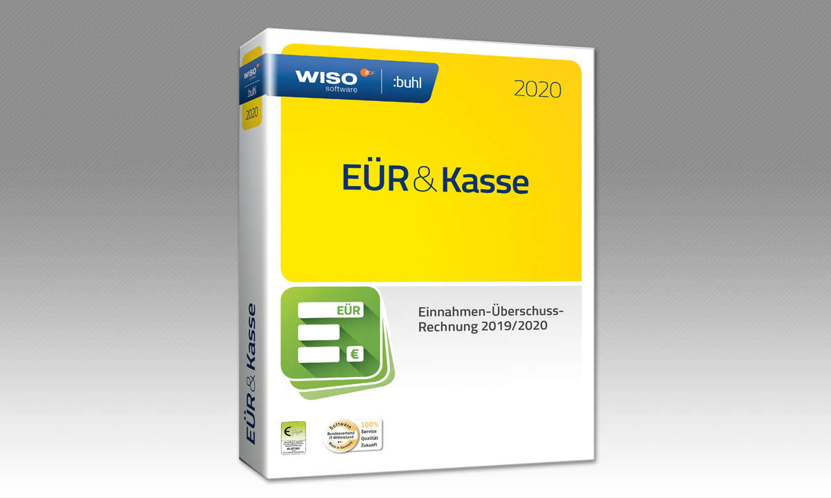 Buchhaltungssoftware im Test: WISO EÜR & Kasse 2020