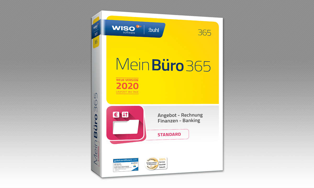 Buchhaltungssoftware im Test: WISO Mein Büro 365 Plus